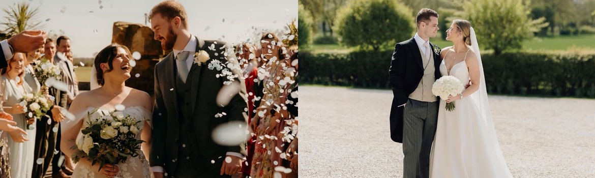 Wedding flowers from Little Bear And Bird Flower Company in York